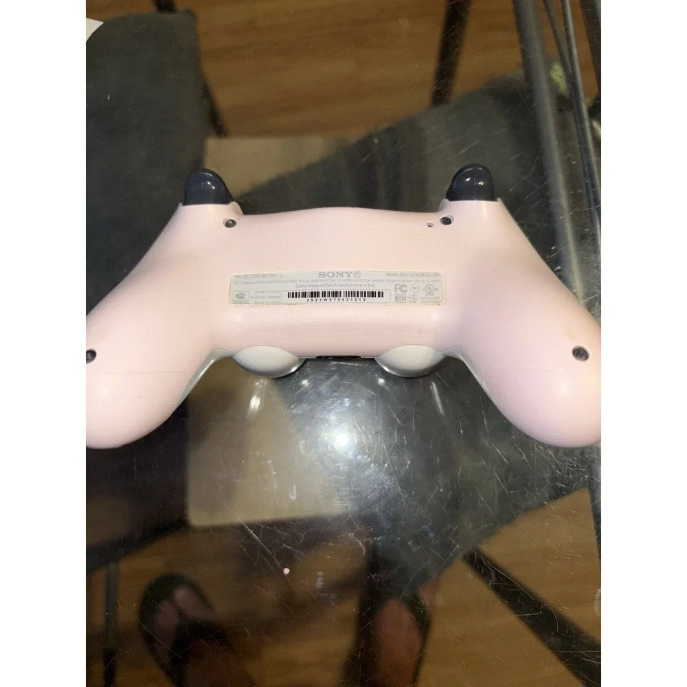 Sony PS4 DualShock 4 Controller Custom White & Pink Rose Gold OEM V2